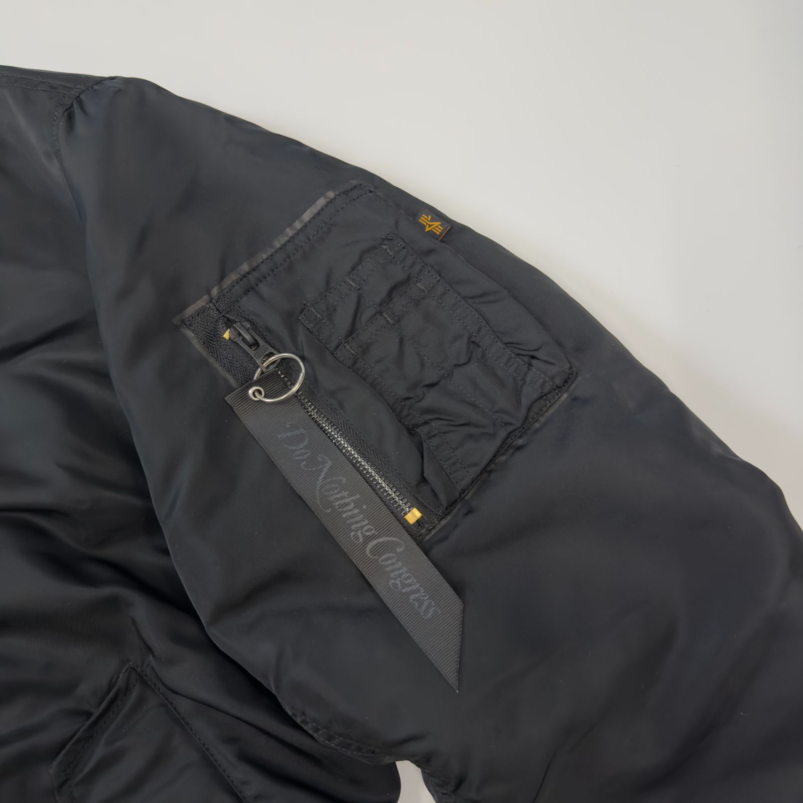 Do Nothing Congress MA-1 フライトジャケット ブラック Do Nothing