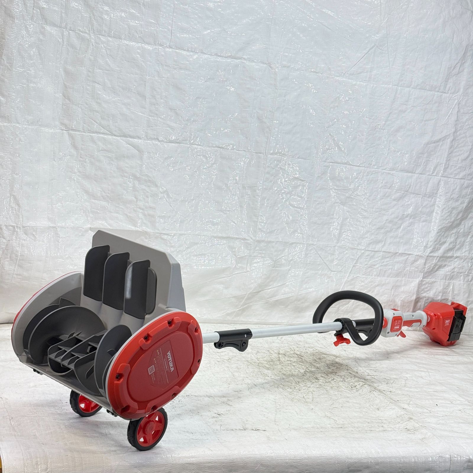 【ぷーやん様専用】【未使用】【展示品】電動除雪機 スノーショベル YS-ESS20W12N （本体のみ/バッテリーなし）【1402】