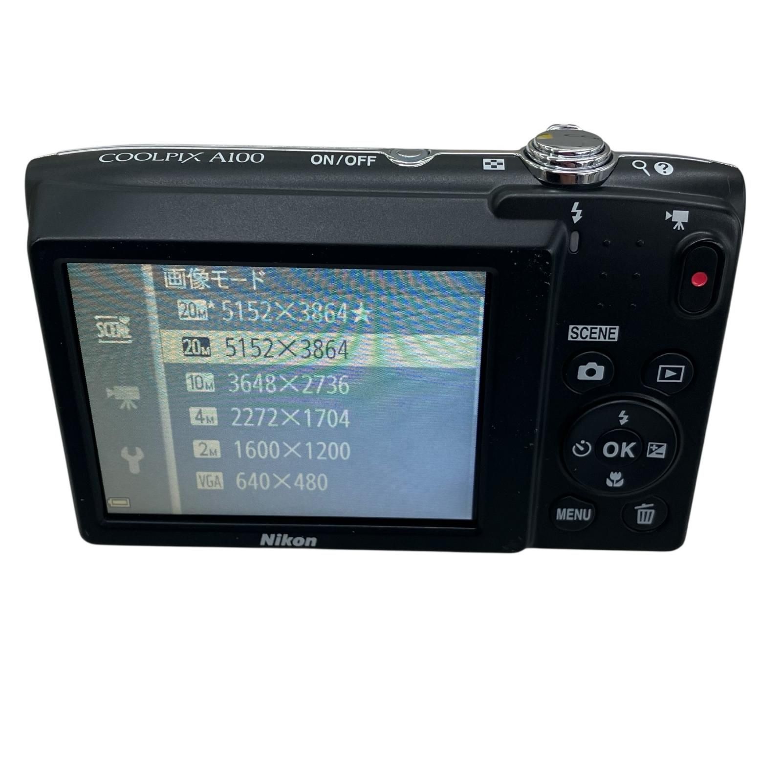 【動作確認済み】NIKON COOLPIX A100 186000 動作確認済み Nikon ニコン デジタルカメラ COOLPIX A100