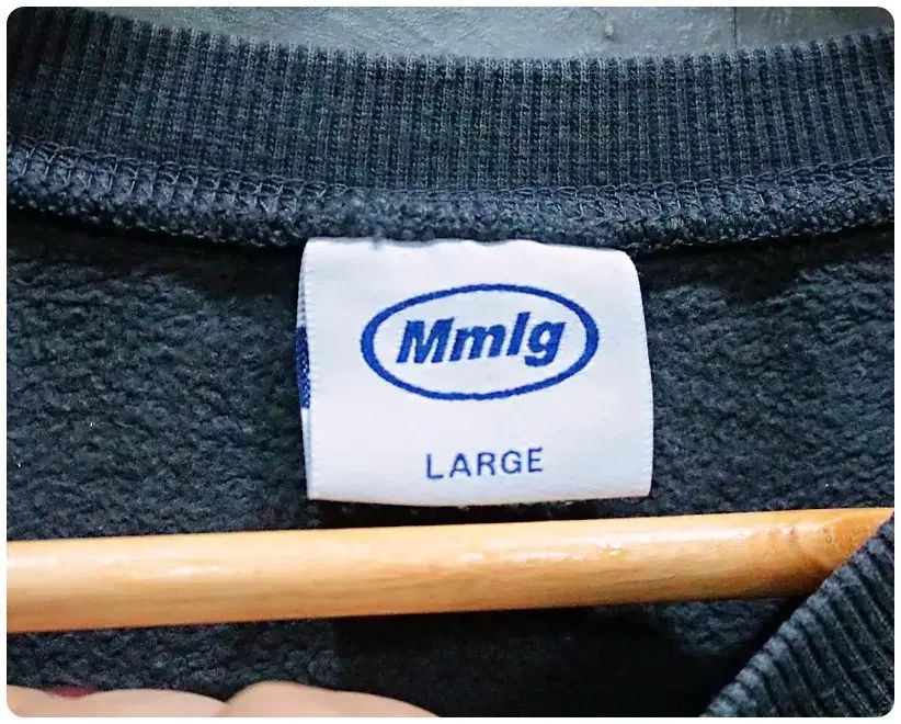 Mmlg ロゴ クルーネック 起毛 スウェット (ユニセックス L)