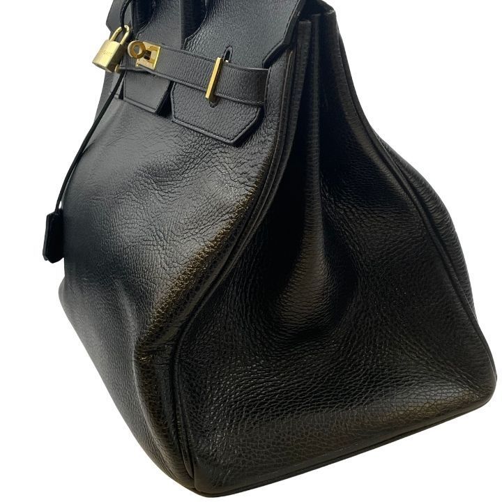 HIGH-CLASS ハイクラス ハンドバッグ レザー ブラック 40サイズ カデナ