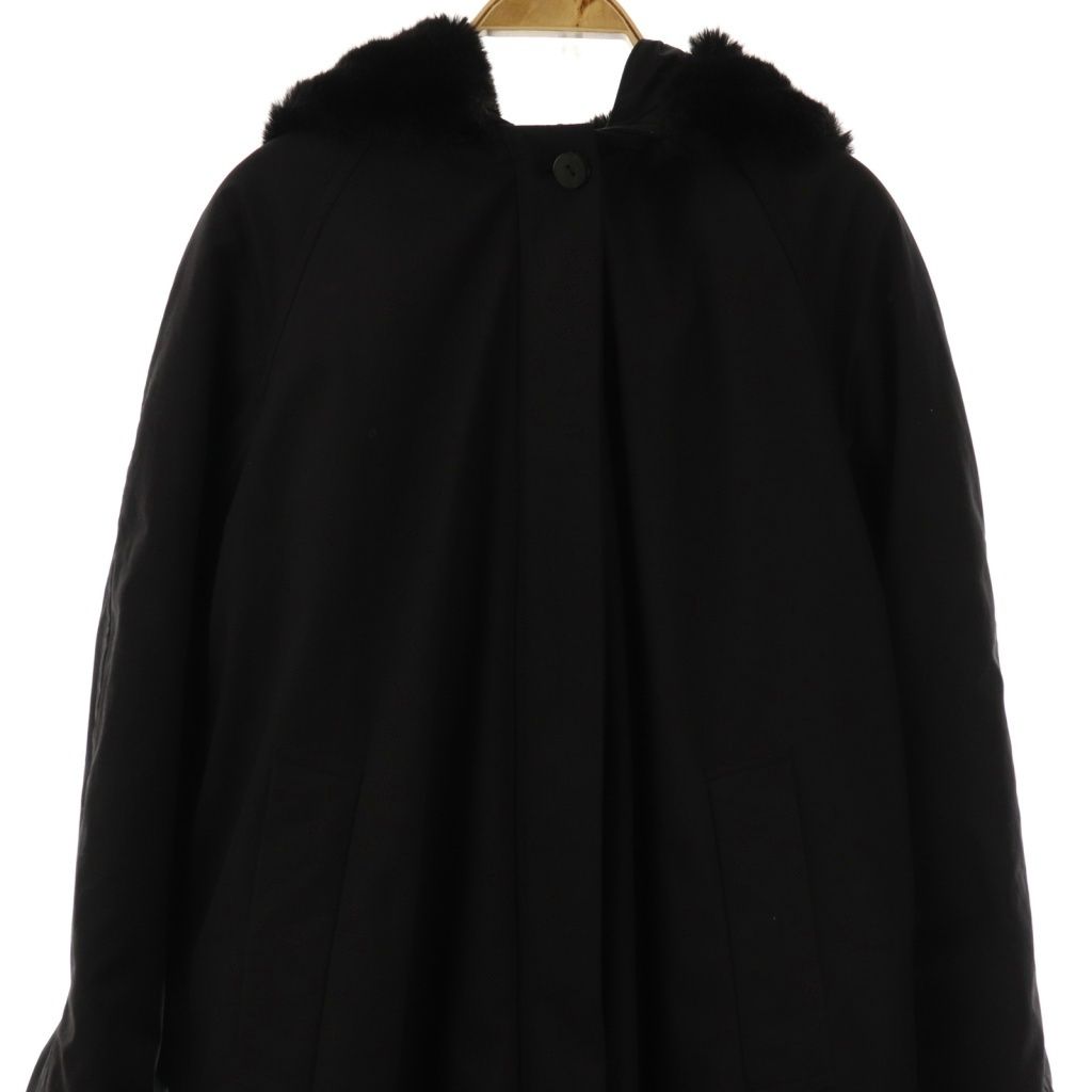 ヨンファ YONFA 裏ボアコート フーディー アウター M ブラック /CX