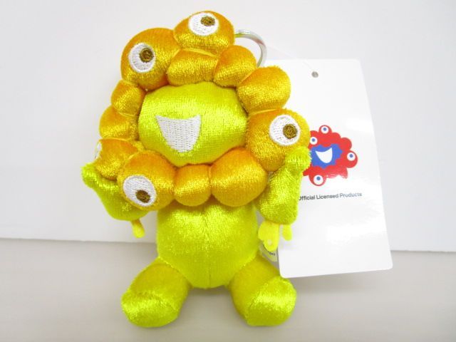 新品未使用品　万博　ミャクミャク　カラビナ付き マスコット 立ち　ゴールド　金 送料無料】☆即完売品☆関西万博 EXPO2025 ミャクミャク カラビナ付