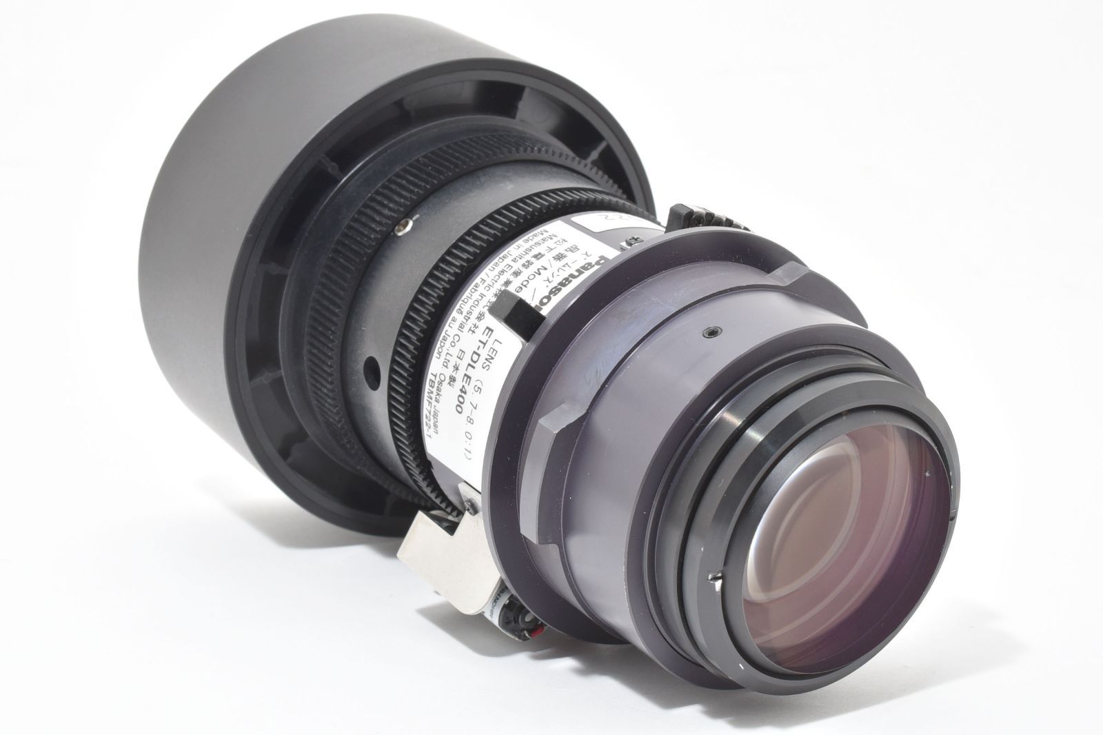 動作品】Panasonic ET-DLE400 ロングスロー投写用 ズームレンズ DLP