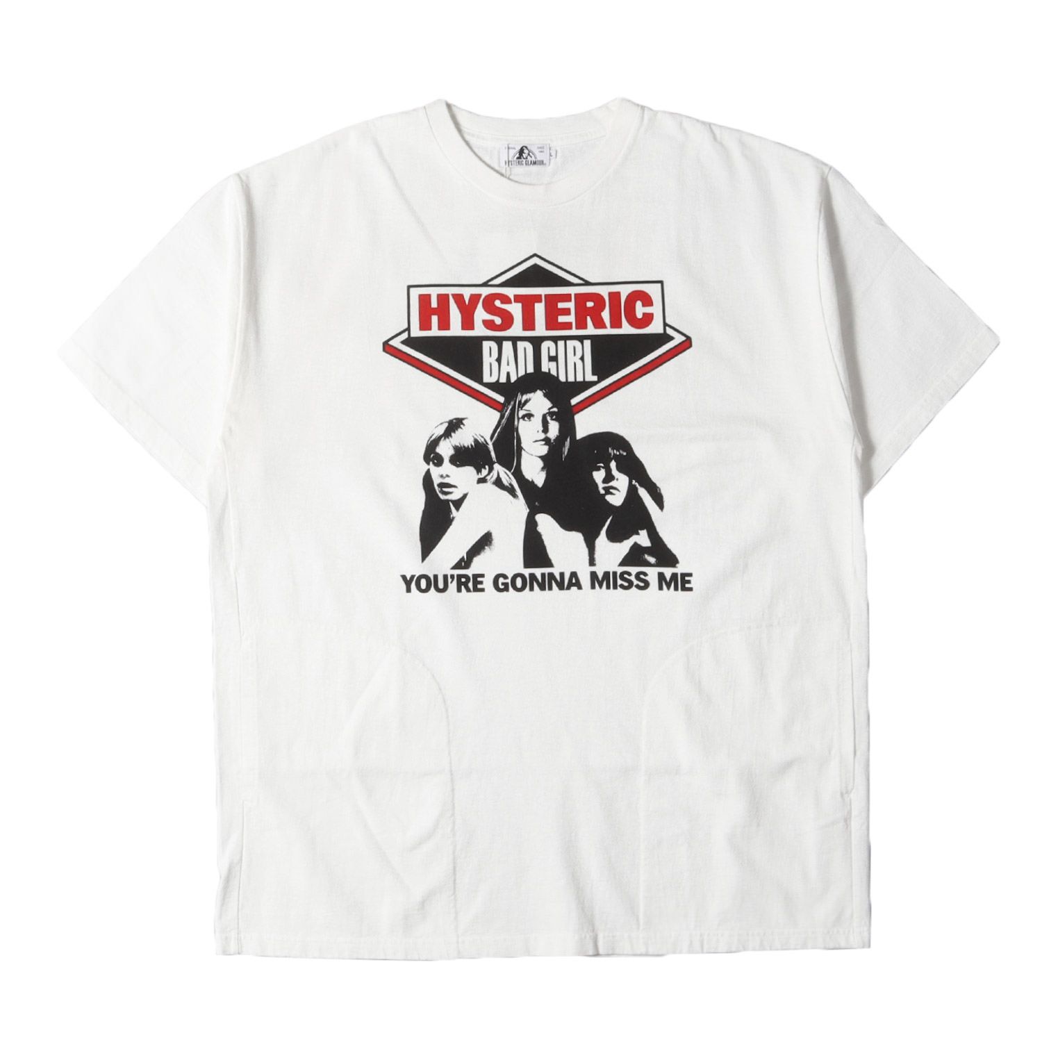 HYSTERIC GLAMOUR ヒステリックグラマー Tシャツ ダーティーホワイト 