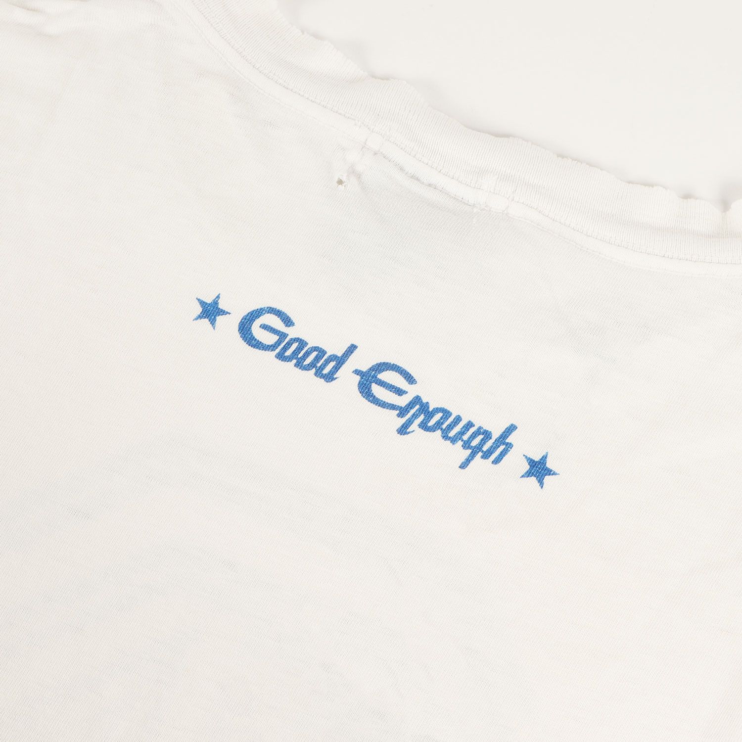 GOOD ENOUGH グッドイナフ Tシャツ ホワイト 白 サイズ:L | 90s