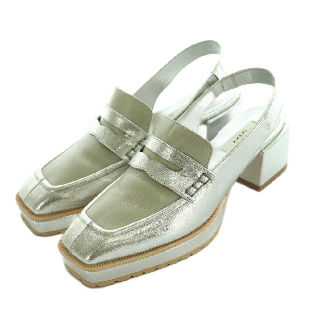 アメリヴィンテージ Ameri VINTAGE SQUARE LOAFER SANDALS ローファー