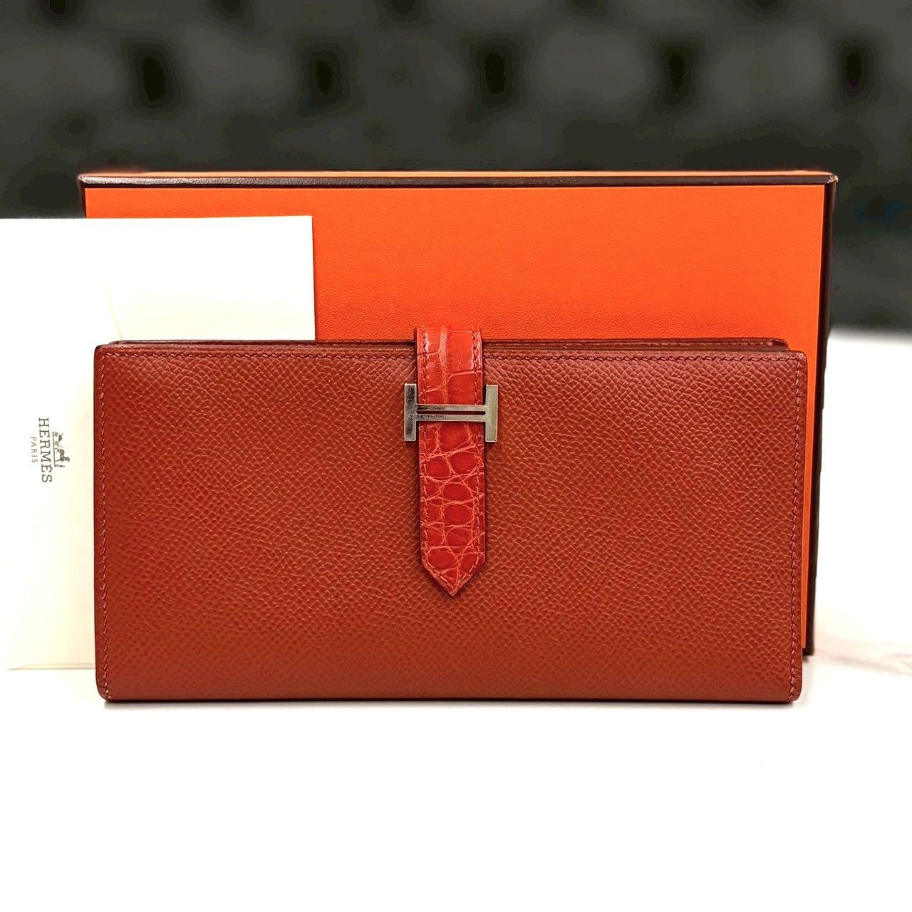 未使用に近い☆ エルメス ベアンスフレ タッチ エプソン ブリック Z