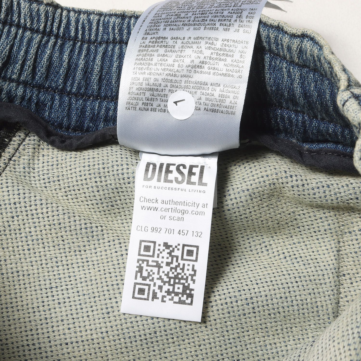 美品】DIESEL ディーゼル パンツ インディゴ サイズ:L | 近年モデル