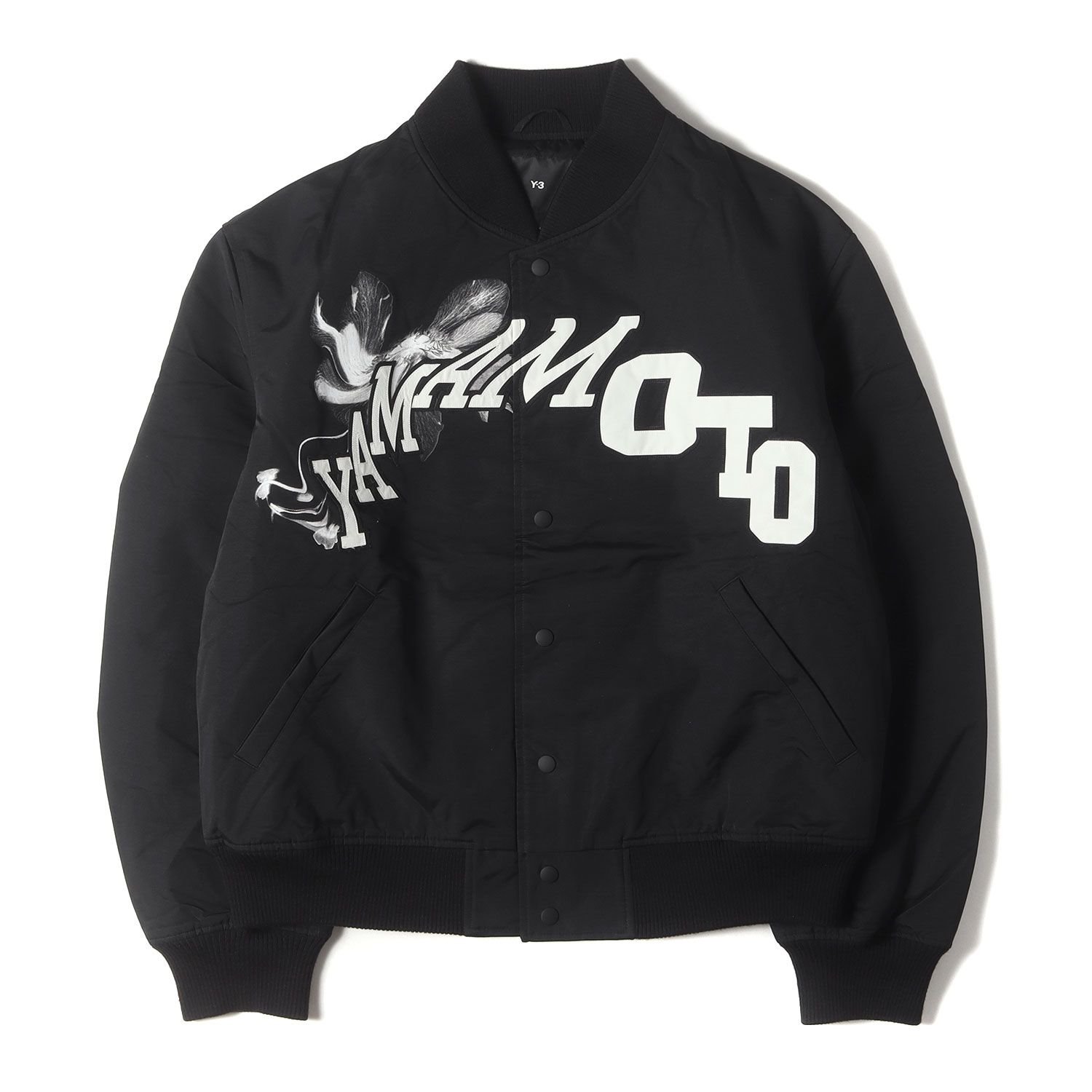 Y-3 ワイスリー スタジャン ブラック 黒 サイズ:L | 近年モデル 