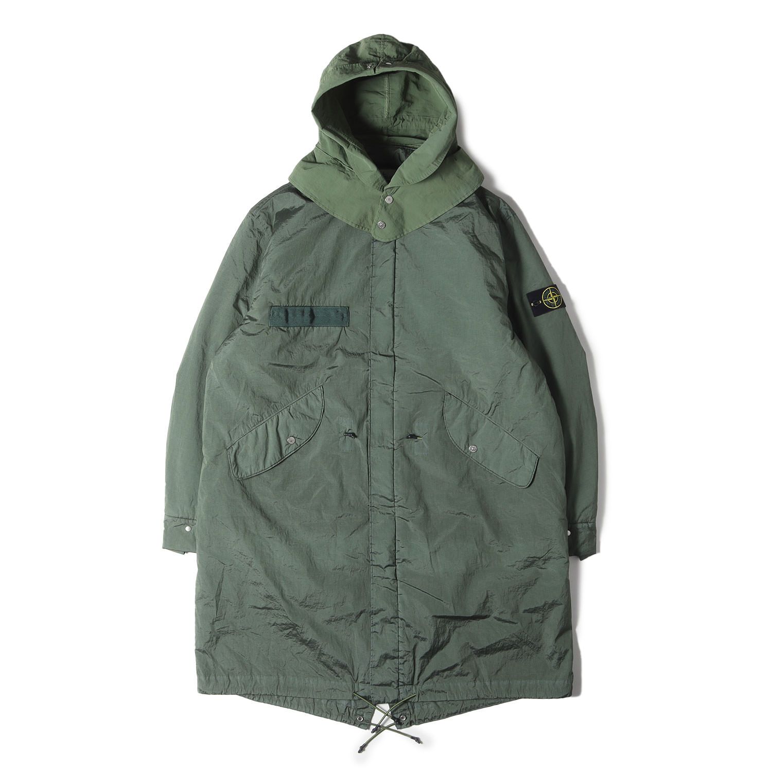 美品】STONE ISLAND ストーンアイランド コート カーキ サイズ:XXL