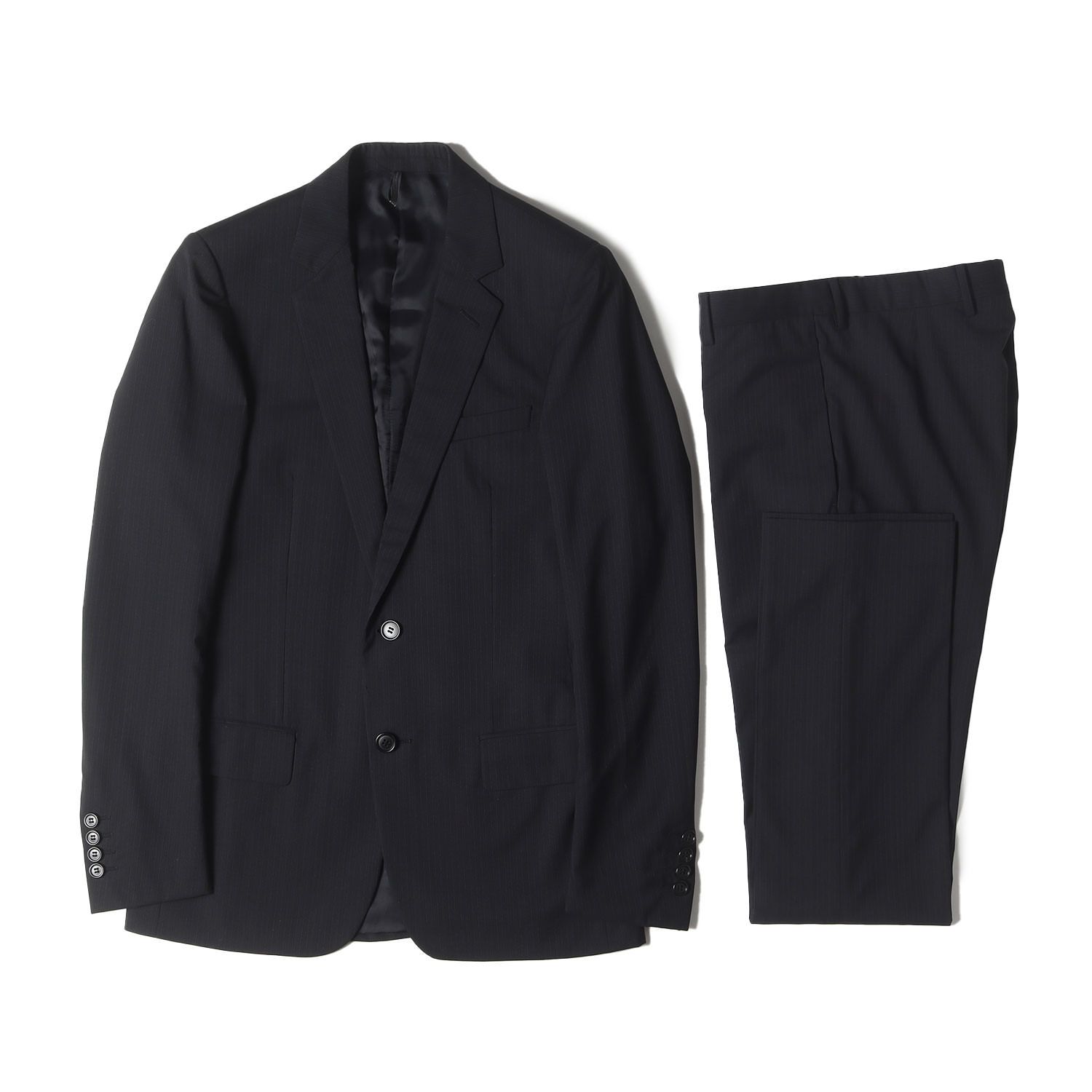 Dior HOMME ディオールオム スーツ ブラック 黒 サイズ:44 | ピン