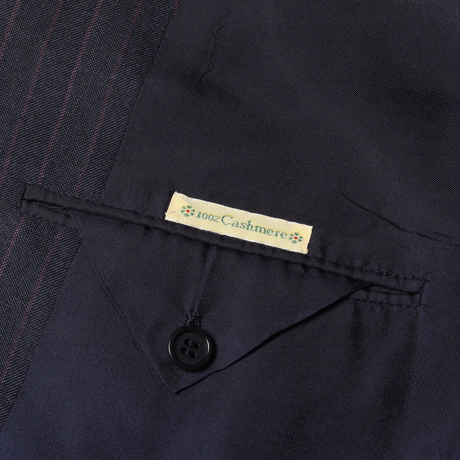 Kiton キートン ジャケット ネイビー 紺 サイズ:52 | ピンストライプ