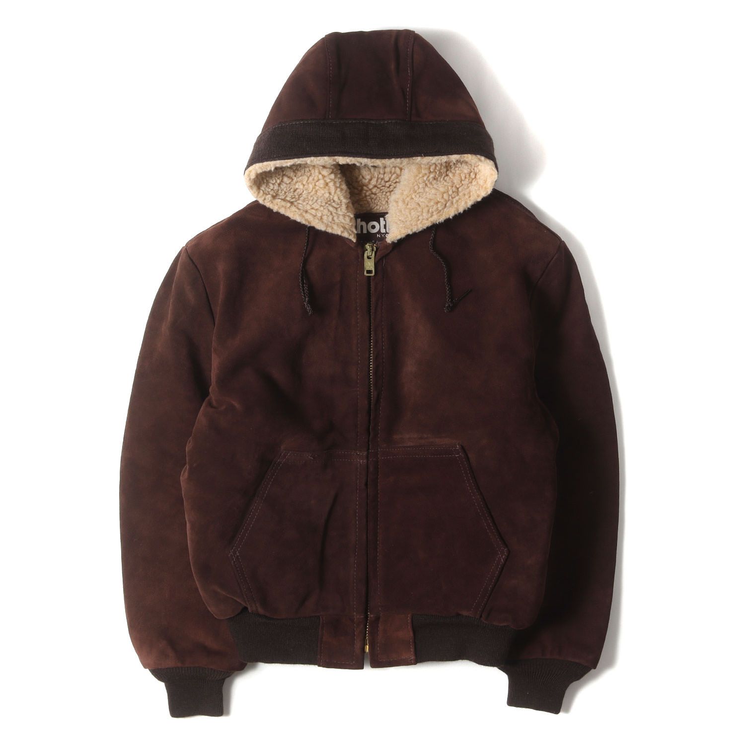 Schott ショット ジャケット ブラウン サイズ:40 | USA製 390 | 裏ボア