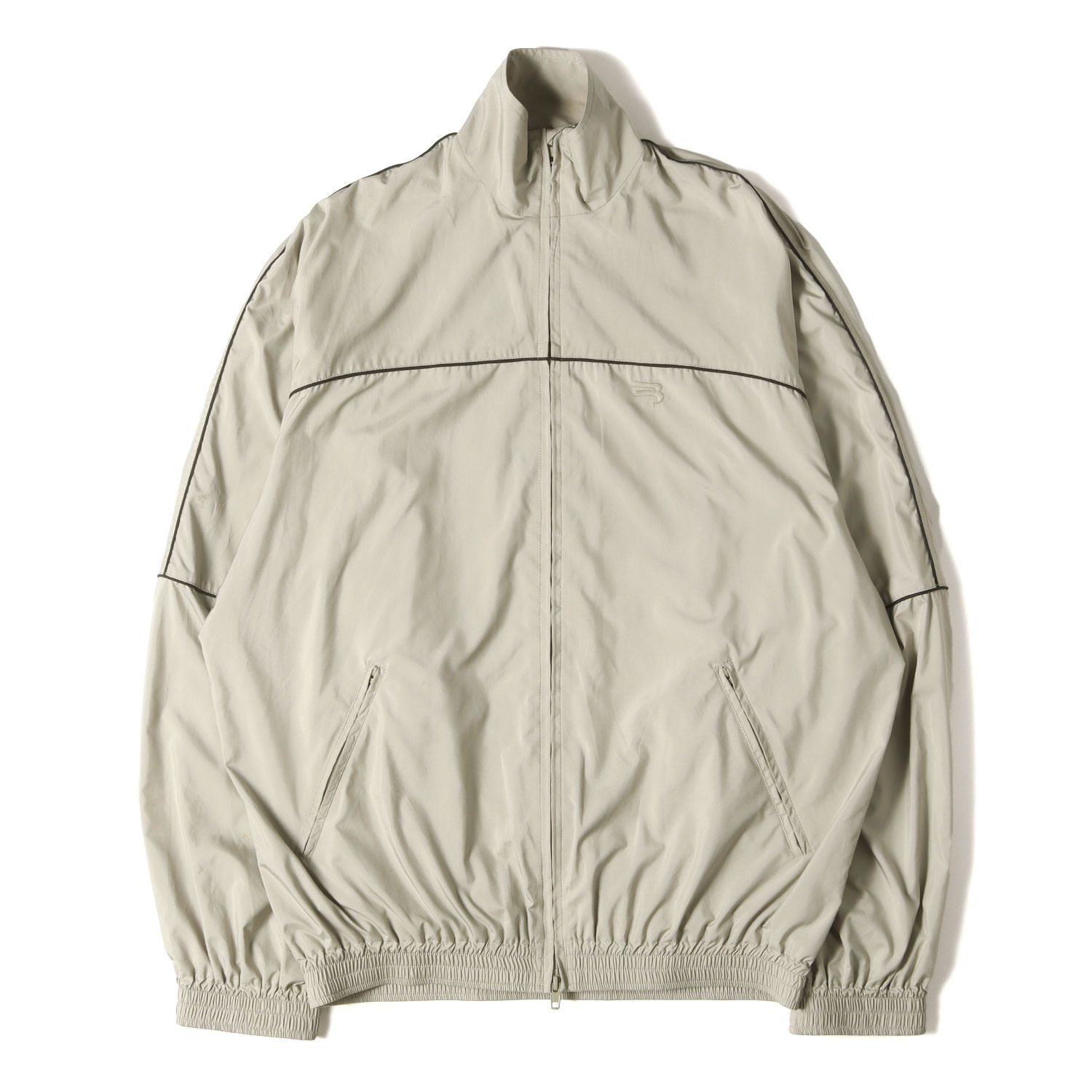 BALENCIAGA バレンシアガ ジャケット ベージュ サイズ:44 | パイピング