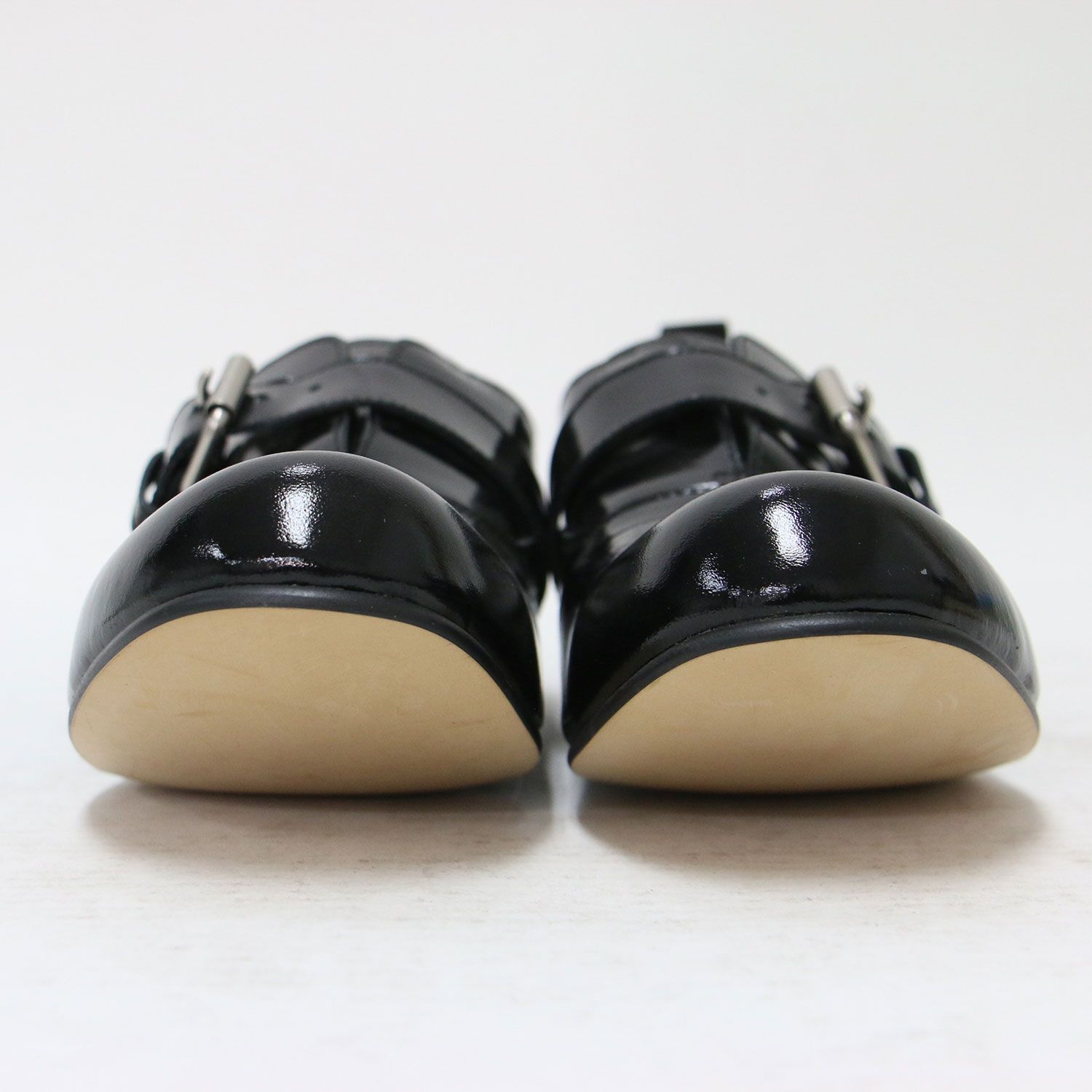 美品】COMME des GARCONS コムデギャルソン ブラック 黒 サイズ:23.0cm