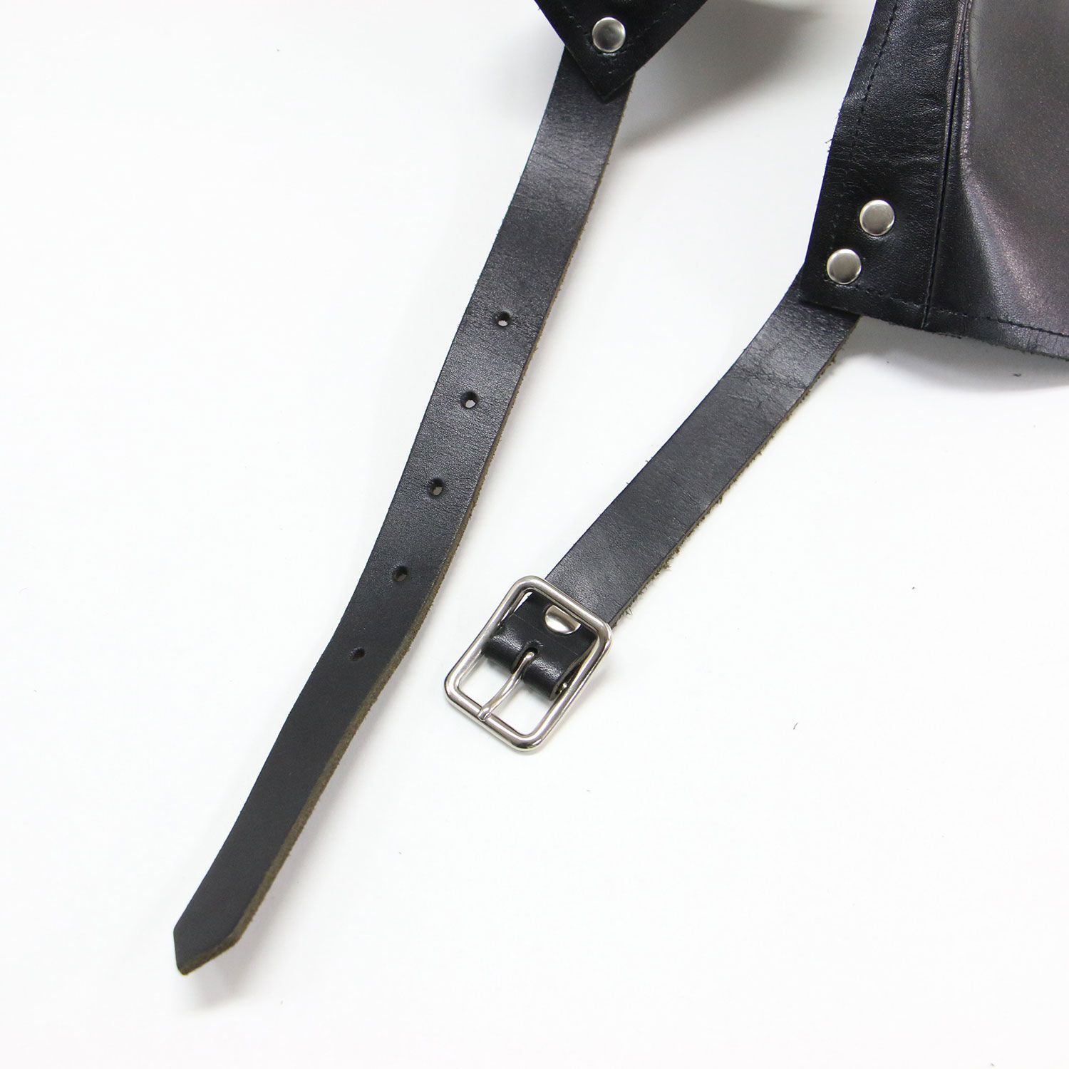 COMME des GARCONS コムデギャルソン ブラック 黒 サイズ:FREE | レザー ショルダーベルト GE-K303 / たすき掛け バックル 牛革 | 日本製 ブランド ファッション アイテム 小物【レディース】【中古】 COMME des GARCONS コムデギャルソン ブラック 黒 サイズ:FREE