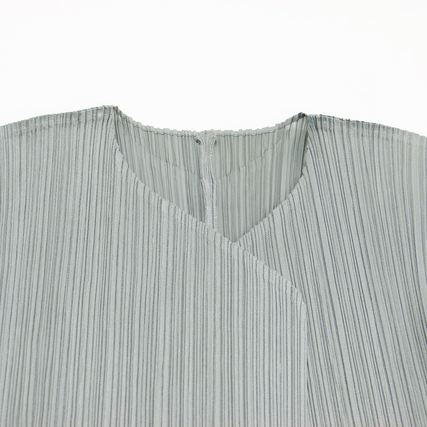 PLEATS PLEASE プリーツプリーズ カーディガン グレー サイズ:3(L