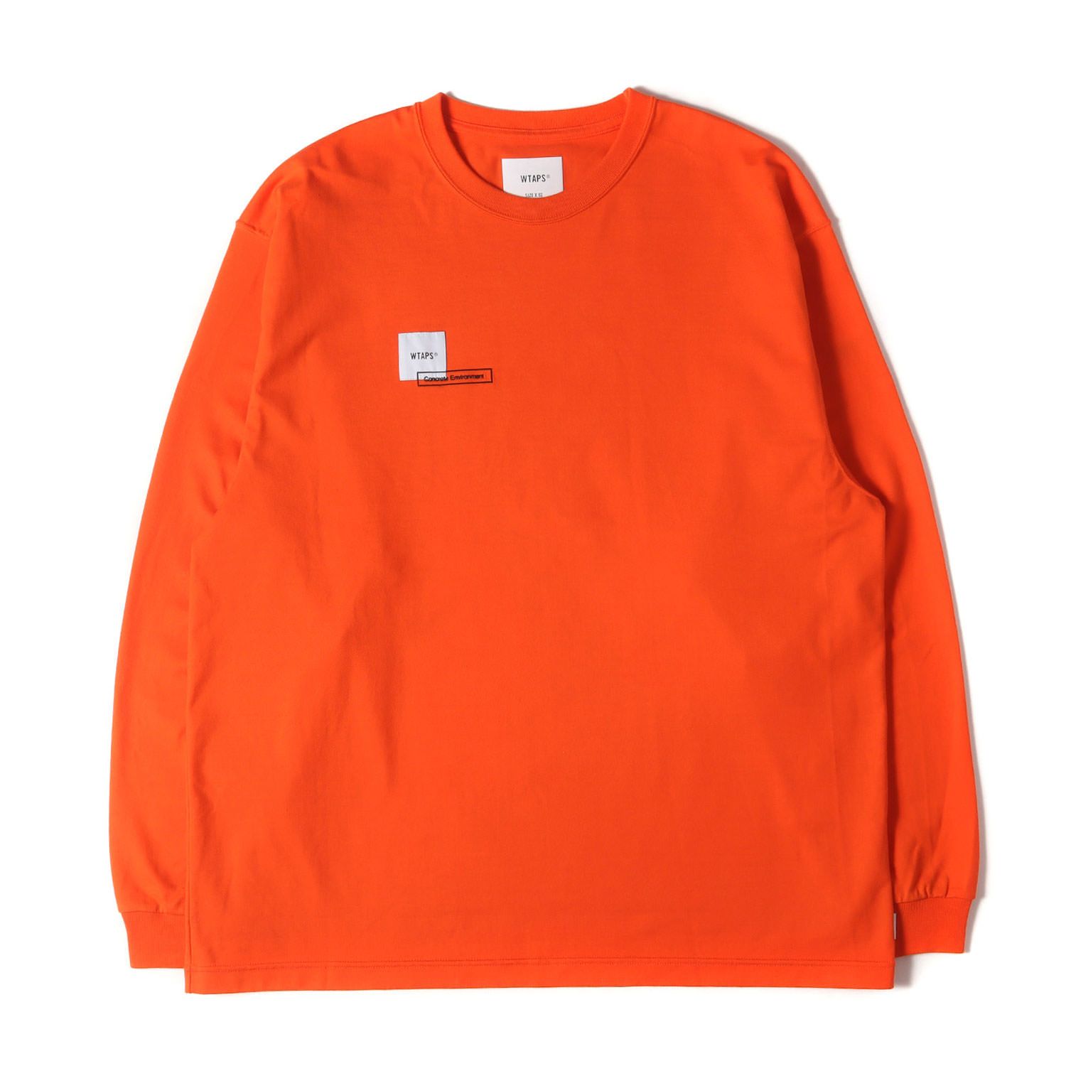 WTAPS ダブルタップス Tシャツ オレンジ サイズ:2 | 23SS LAB限定
