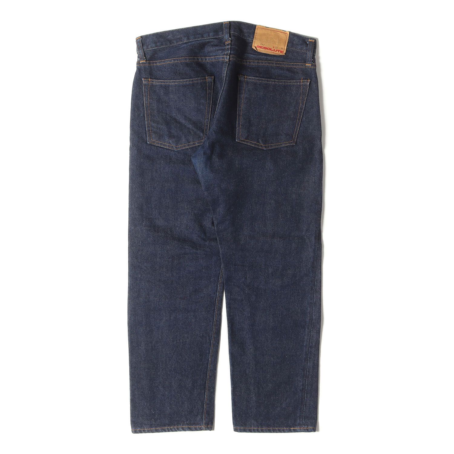 RESOLUTE リゾルト パンツ インディゴ サイズ:W33 L29 | 712