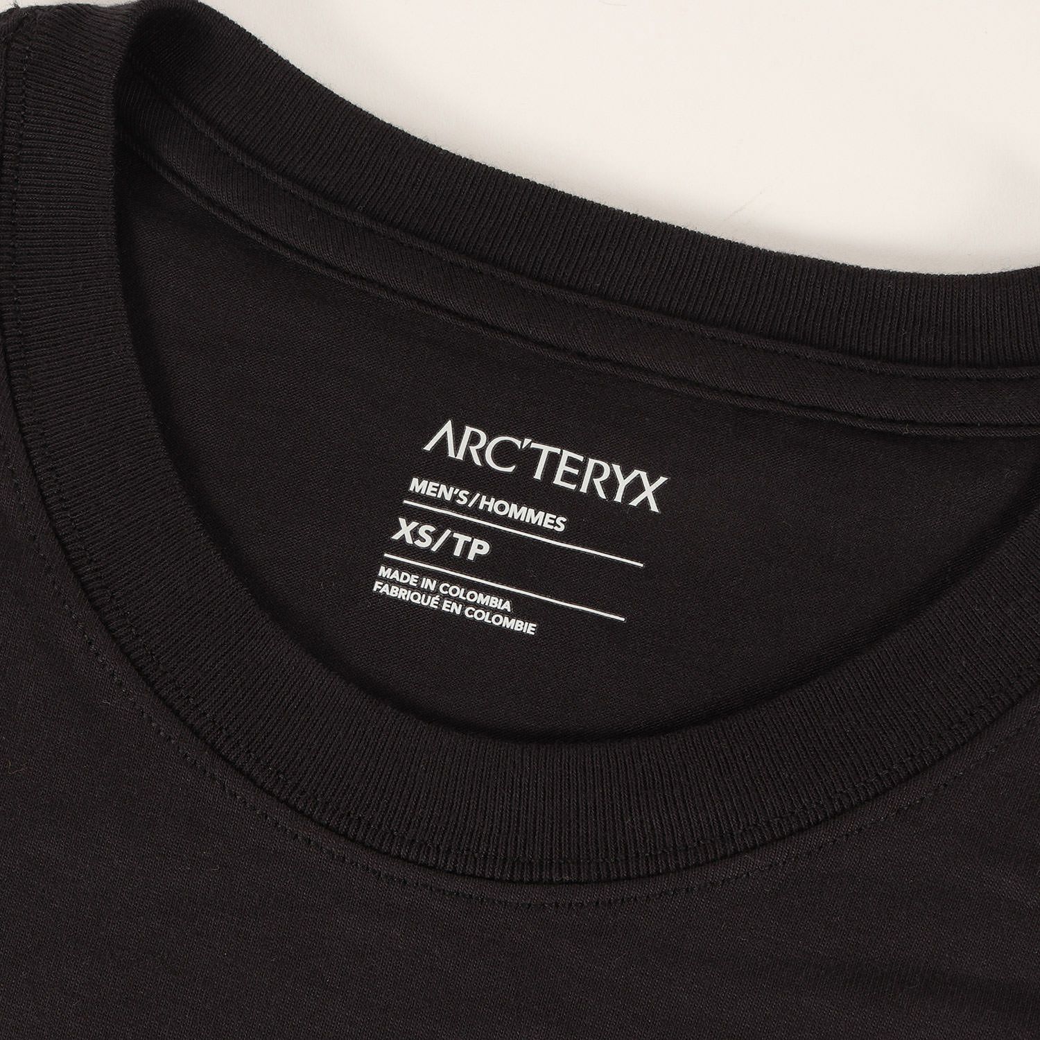 新品同様】ARC TERYX アークテリクス Tシャツ ブラック 黒 サイズ:XS 