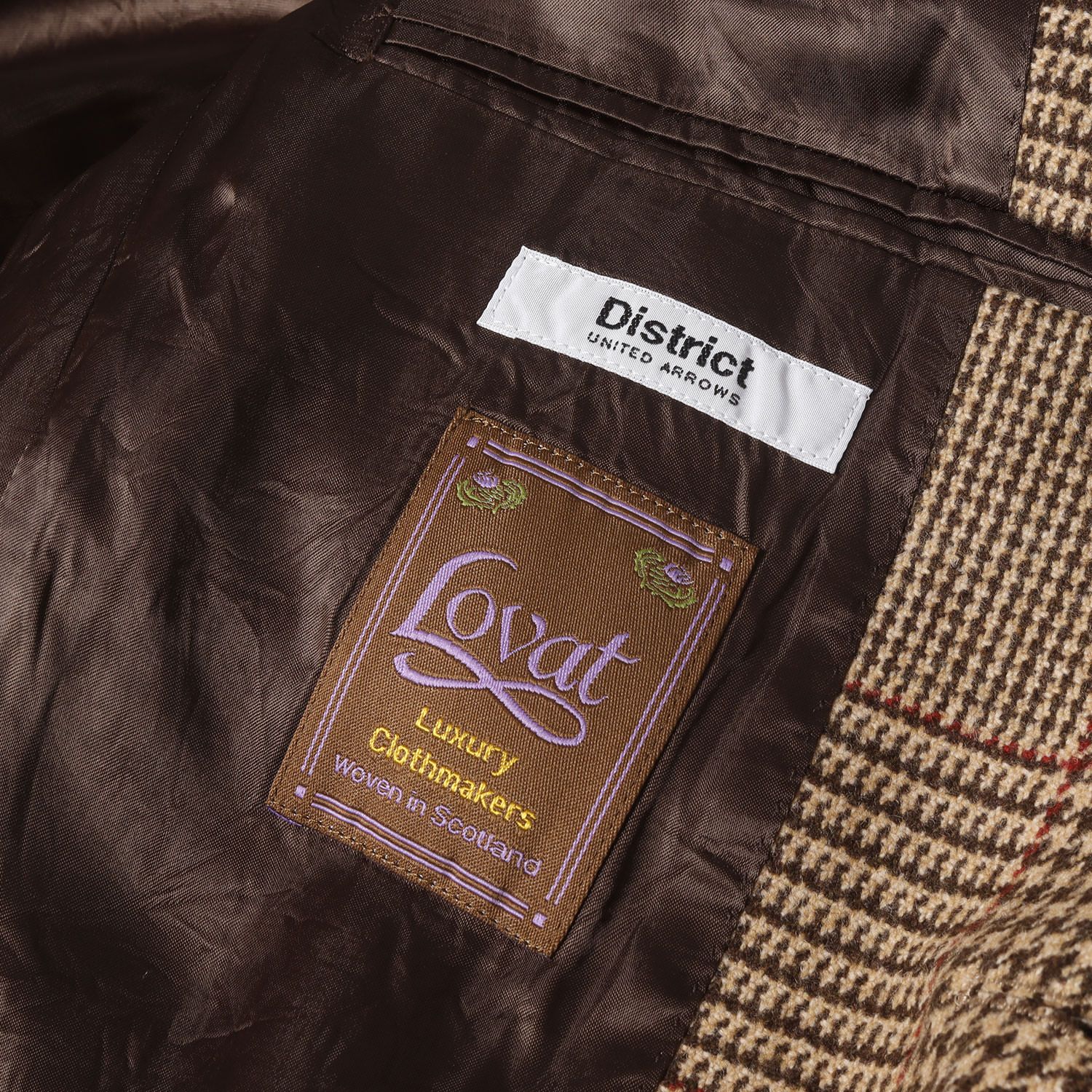 新品】UNITED ARROWS ユナイテッドアローズ ジャケット ブラウン 茶