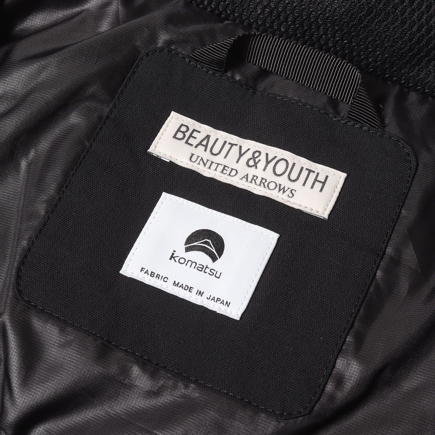 美品】BEAUTY&YOUTH ビューティアンドユース ジャケット ブラック 黒 