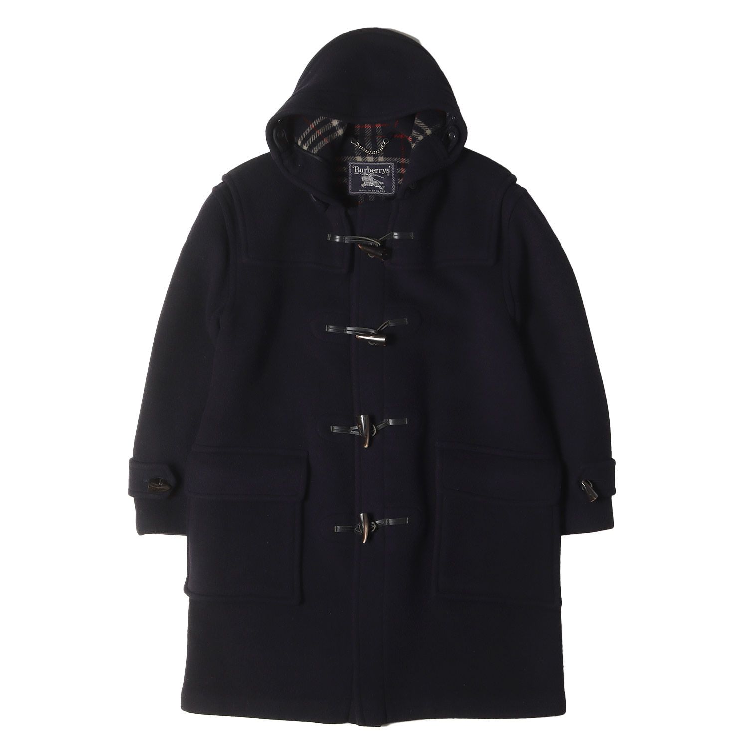 BURBERRY バーバリー コート ネイビー 紺 | 90s - 00s 裏地チェック