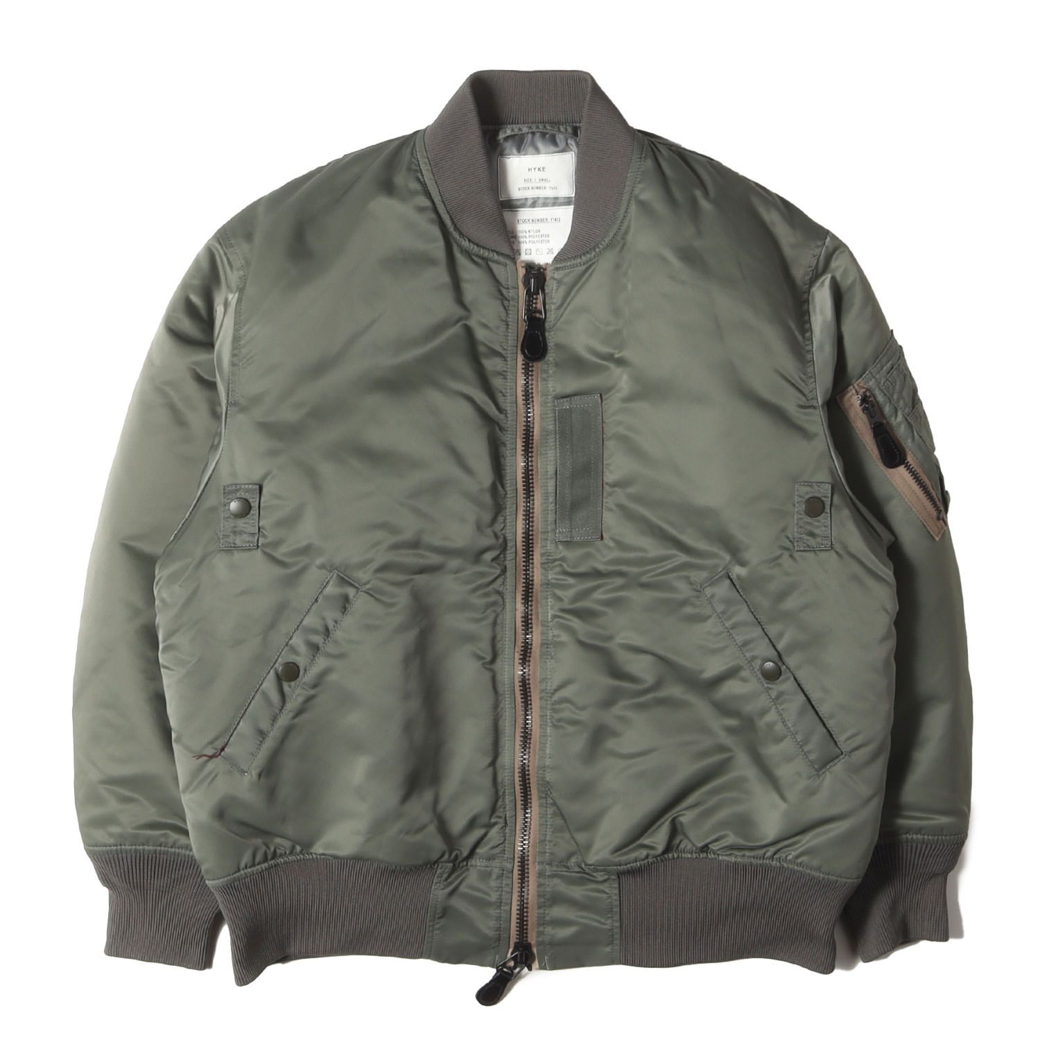 HYKE ハイク ジャケット セージグリーン サイズ:S | 24AW ミリタリー