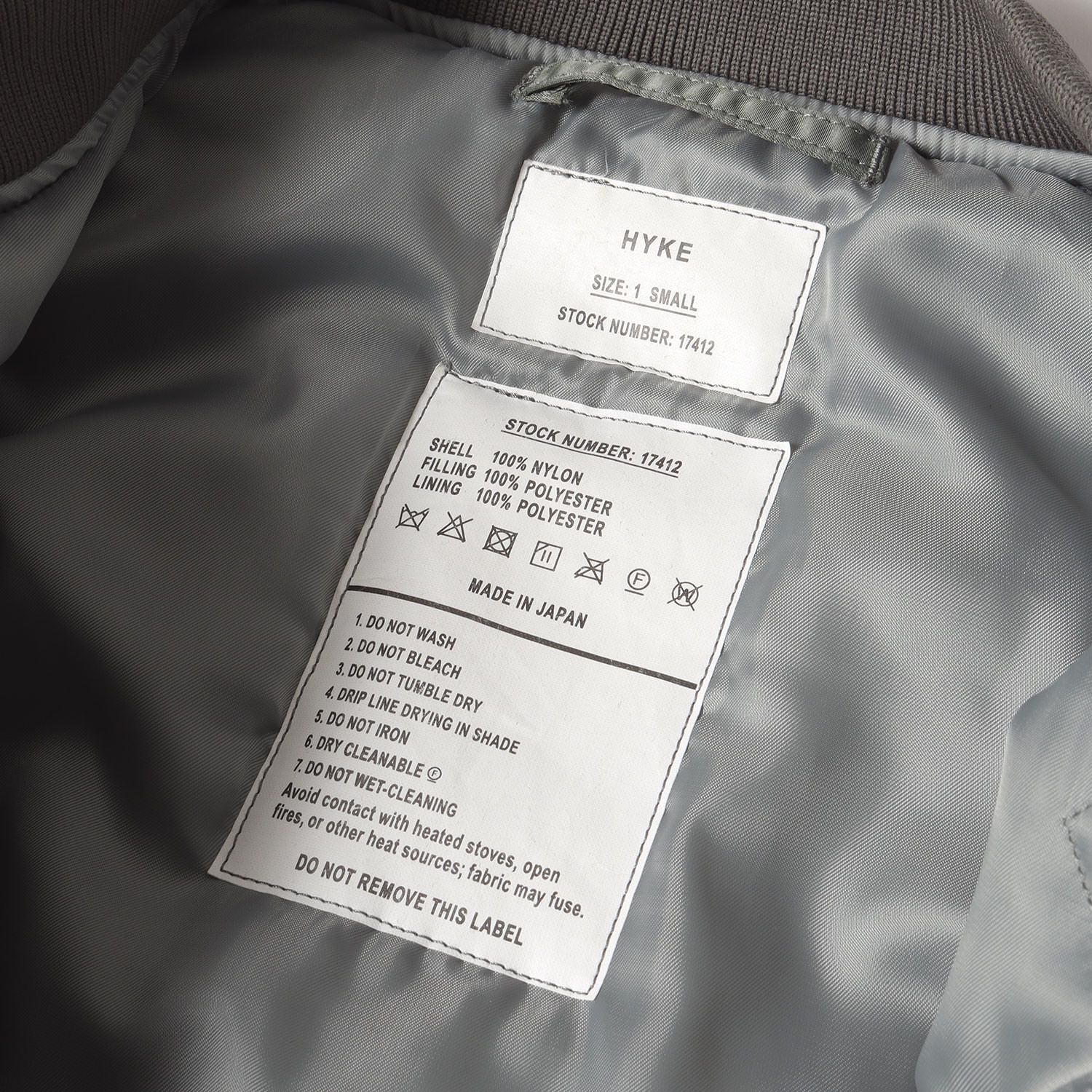 HYKE(ハイク) HYKE ハイク ジャケット セージグリーン サイズ:S | 24AW 