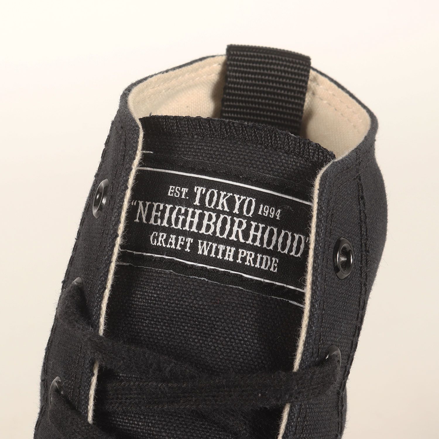 NEIGHBORHOOD ネイバーフッド スニーカー ブラック 黒 サイズ:27.5cm