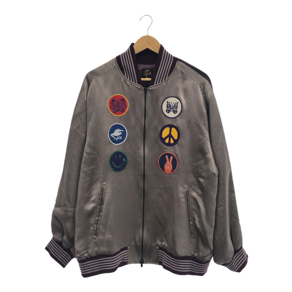 Needles ニードルズ サイズXL 23SS Award Jacket Acetate Sateen Grey