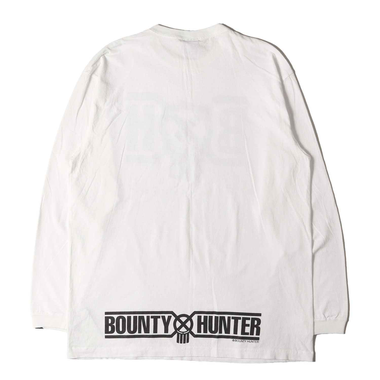 【美品】Bounty Hunter XXL ホワイト Tシャツ BOUNTY HUNTER バウンティーハンター Tシャツ ホワイト 白 サイズ:XXL