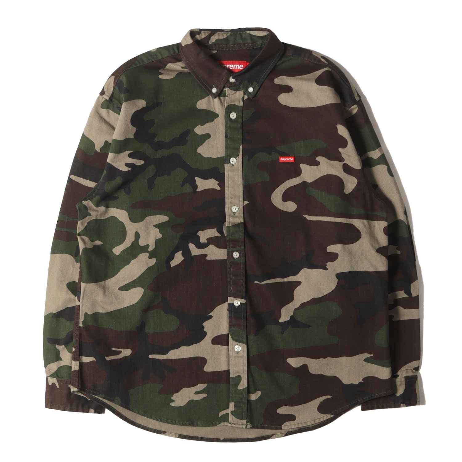 新品同様】Supreme シュプリーム シャツ ウッドランドカモ サイズ:S