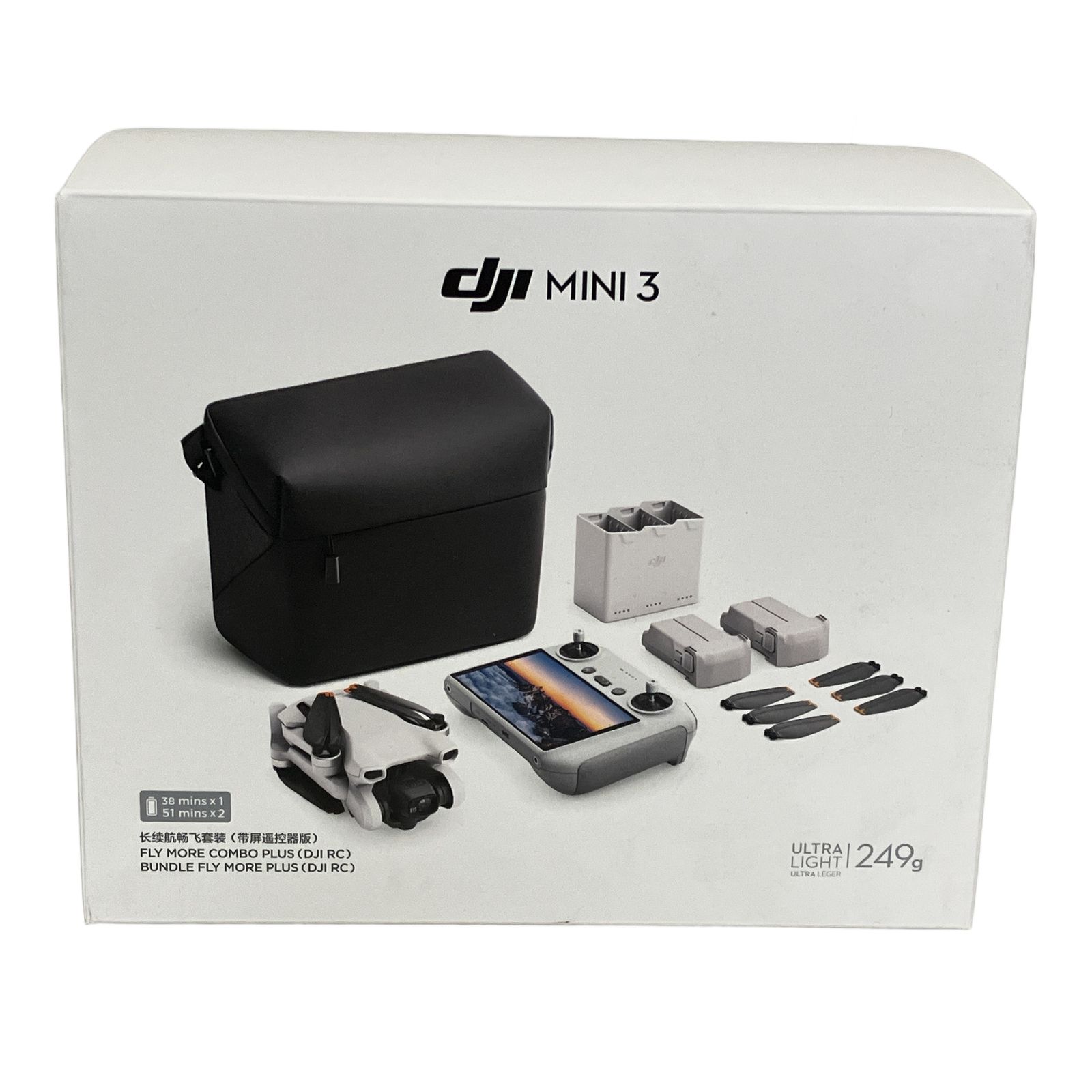 DJI Mini 3 MT3PD Fly More Combo Plus フライモアコンボ ドローン