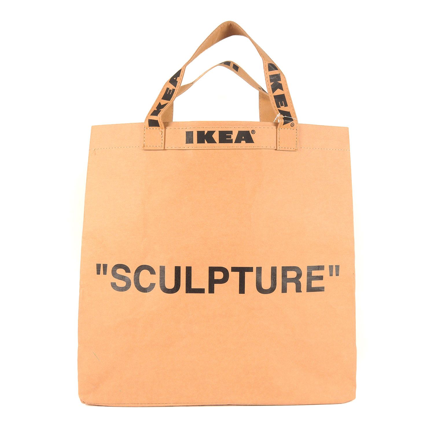 新品】OFF-WHITE オフホワイト バッグ ベージュ系 | ×IKEA トート 