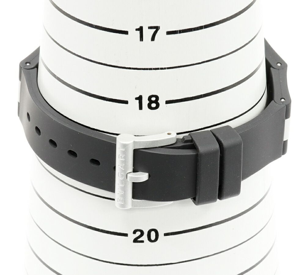  ブルガリ アルミニウム クロノ AC38TA メンズ リピーター多 自動巻き時計 腕時計(アナログ)