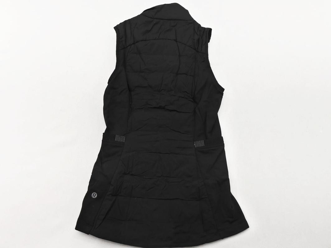 ルルレモン】lululemon 撥水機能 薄ダウンベスト サイズ2 黒