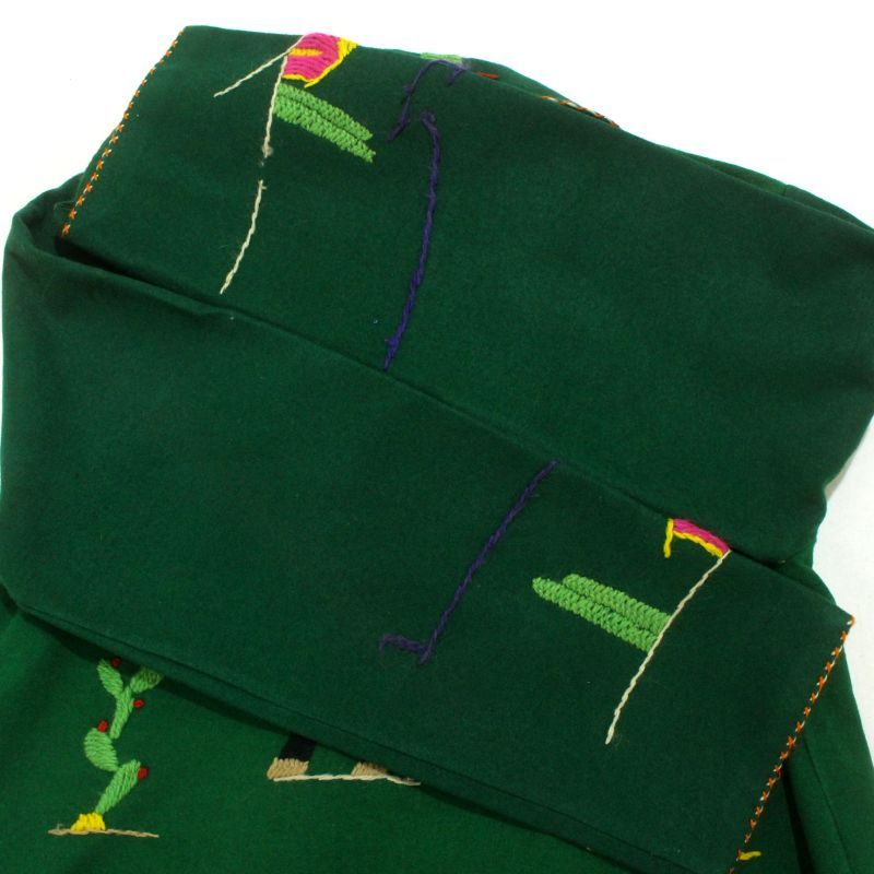 60s vintage メキシカン 刺繍 ウール ジャケット レディース Sサイズ
