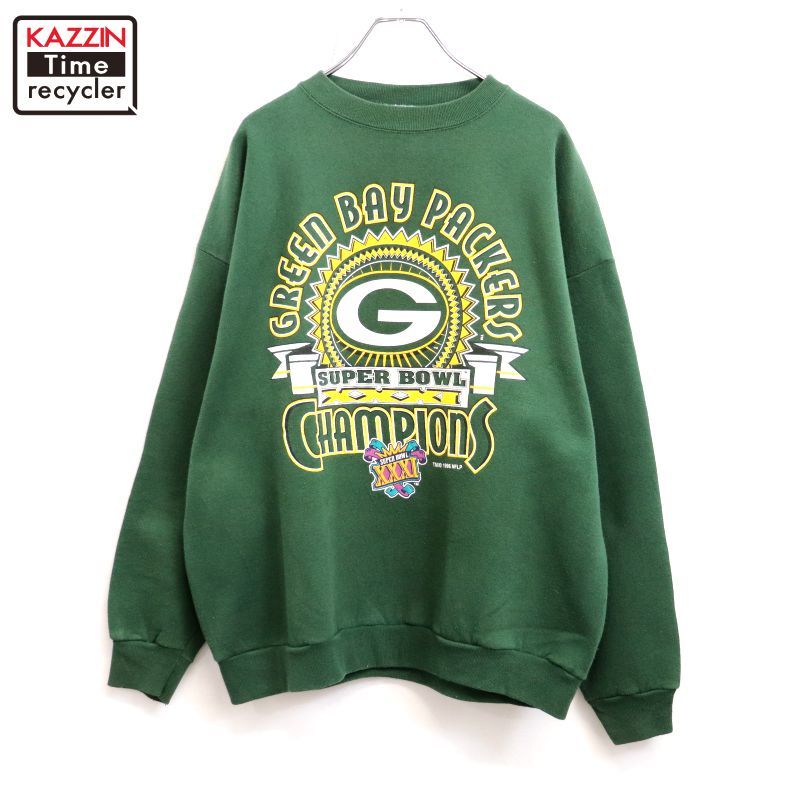 【90s USA製】TULTEX NFL PACKERS スウェット　パッカーズ 90s USA製 NFL vintage グリーンベイ・パッカーズ TULTEX スウェット