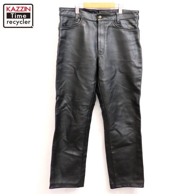 00s USA製 VANSON バンソン レザー パンツ メンズ 表記38サイズ - メルカリ