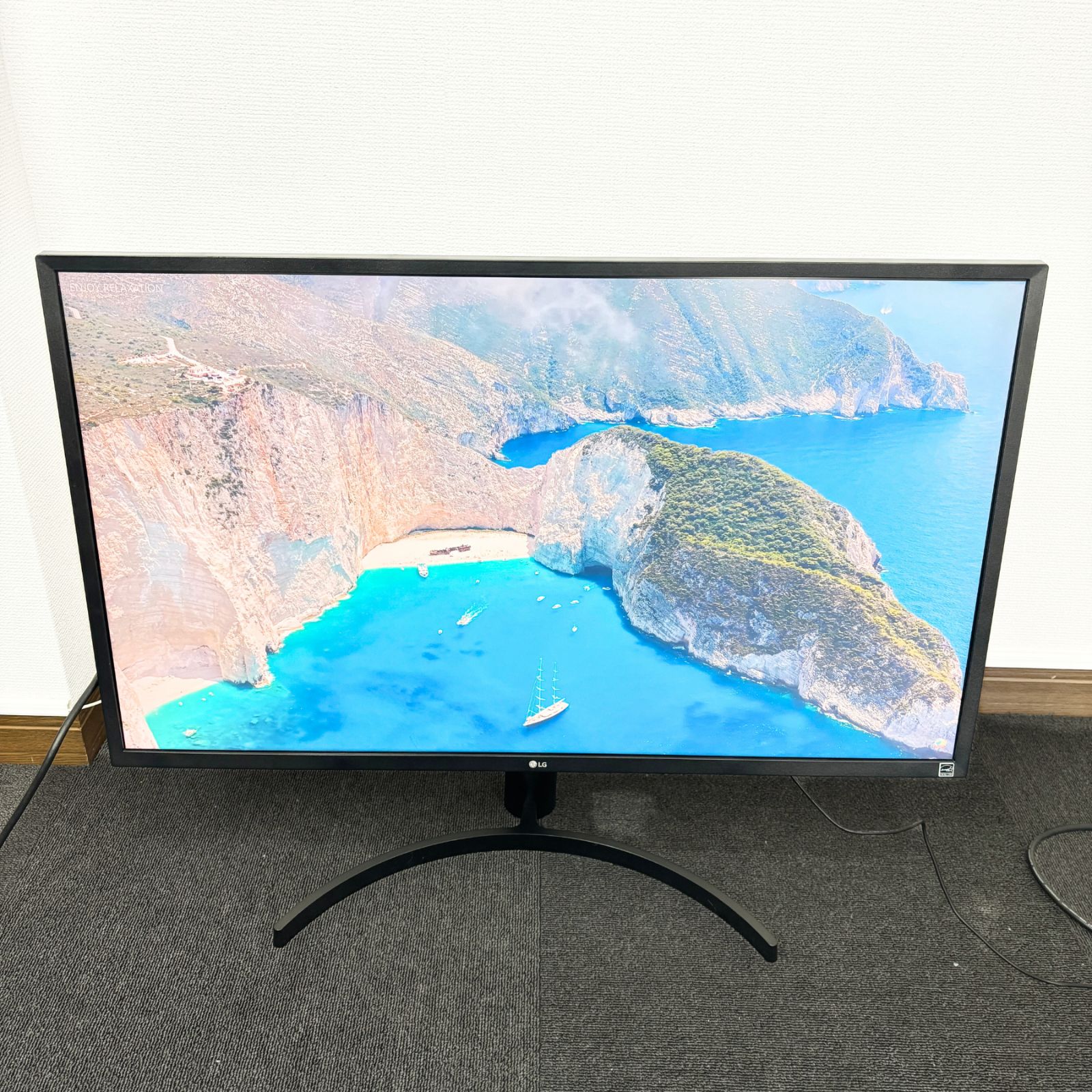 LG 4K対応 31.5型モニター 32UK550-B ゲーミングモニター 動作確認済み