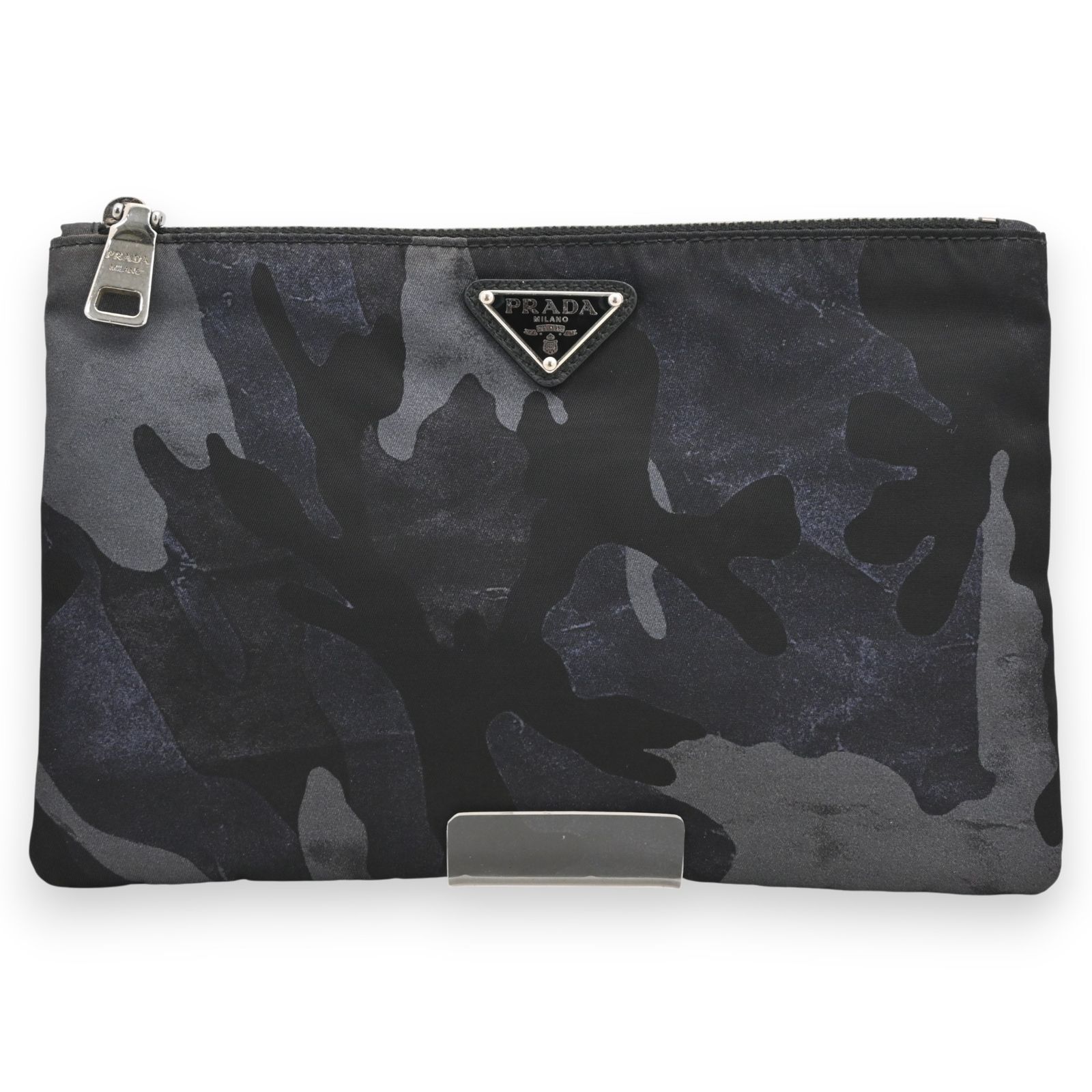 PRADA 迷彩柄 ナイロンポーチ 楽天市場】PRADA プラダ ギャザー ポーチ 小物入れ クラッチバッグ