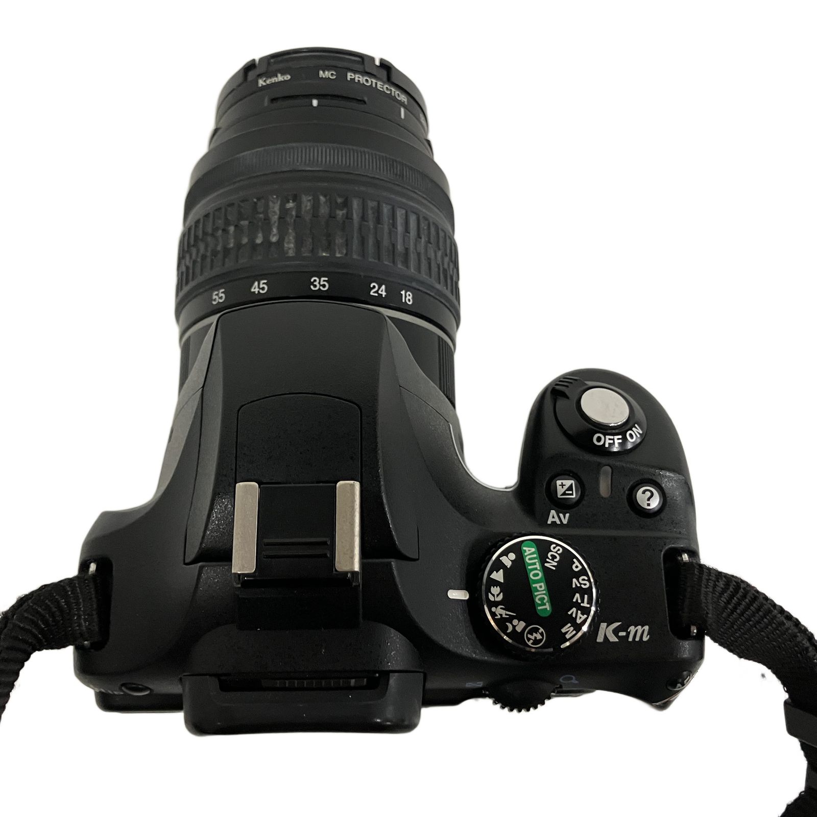 PENTAX K-m 18-55mm AL デジタル一眼レフカメラ レンズセット