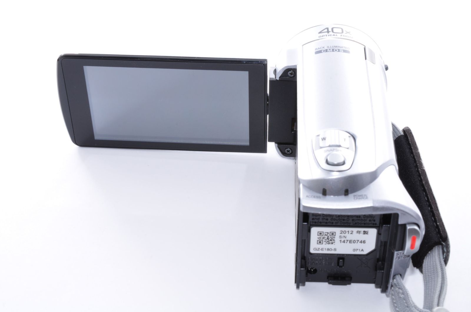 JVC GZ-E180-S 節約 DIGITAL Camera シルバー デジカメ デジタルカメラ JVC