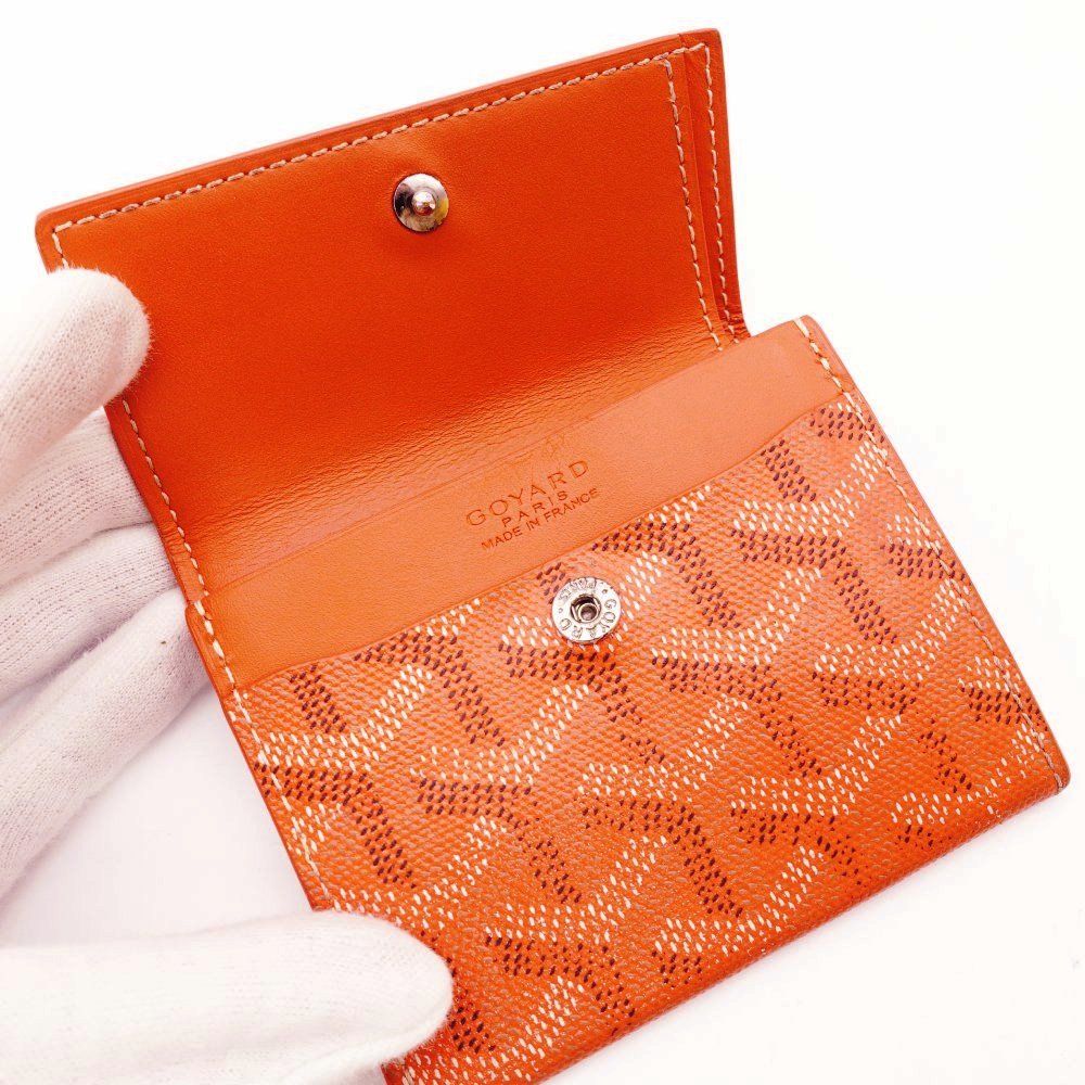 goyard マリニー　新品未使用　8月購入 ゴヤール GOYARD マリニーウォレット レザー コインケース ブラック