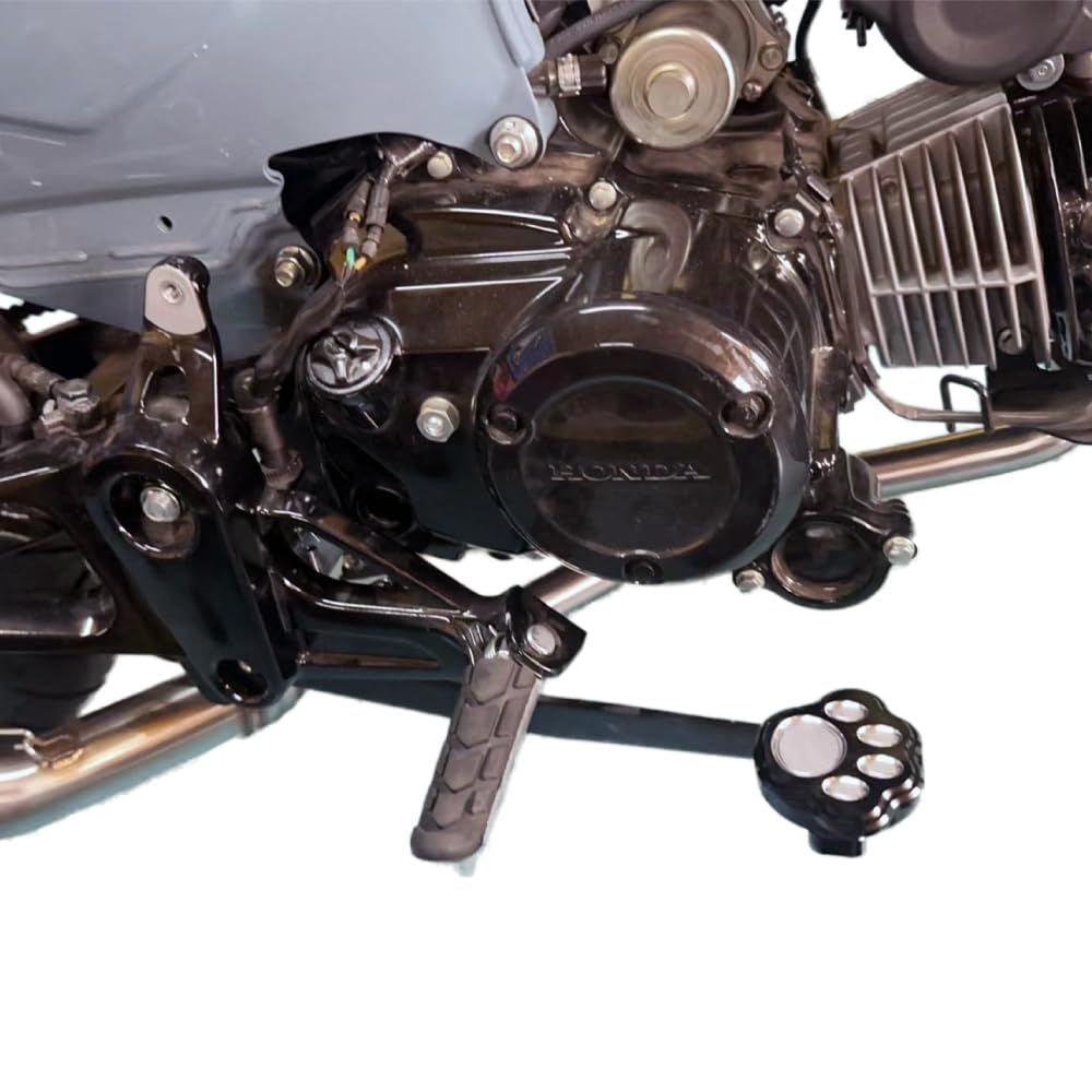 Mr Quick製 HONDA ホンダ DAX125(ST125)/モンキー125用 アルミ製 ブレーキペダルカバー レッド