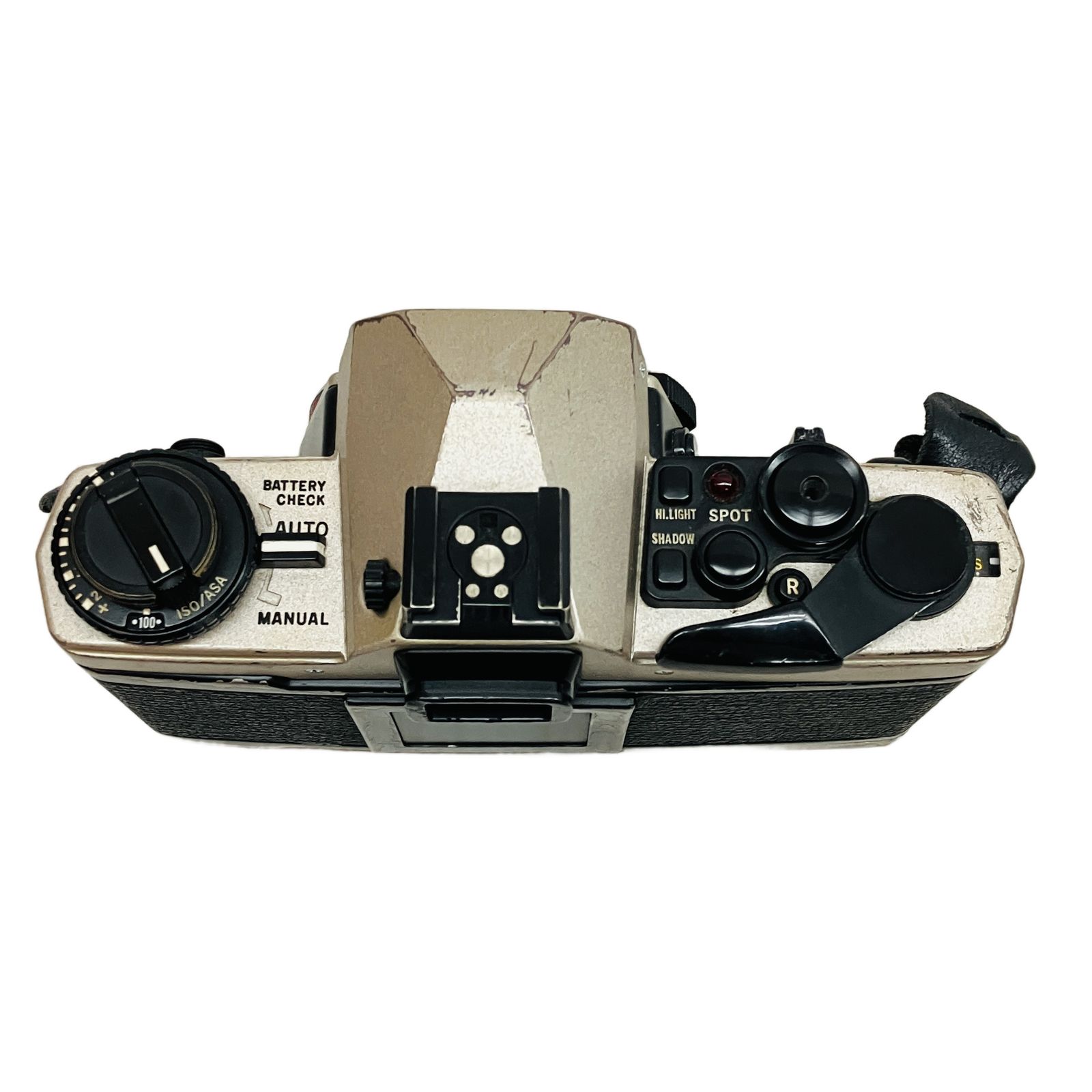 OLYMPUS OM-4 Ti 一眼レフカメラ　チタン オリンパス（OLYMPUS） 【中古】OLYMPUS OM-4Ti チタンカラー フィルム