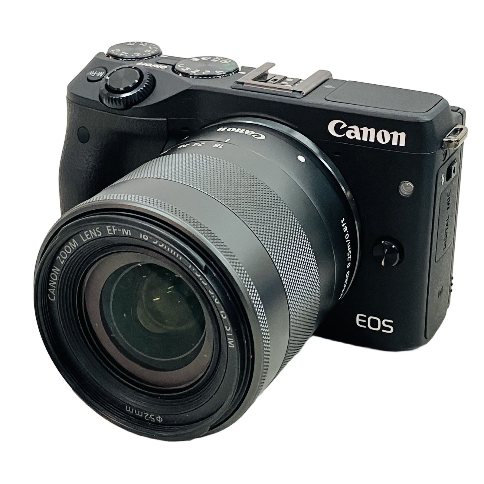 Canon EOS M3 PC2064 ミラーレス一眼カメラ ブラック EF-M 18-55mm F