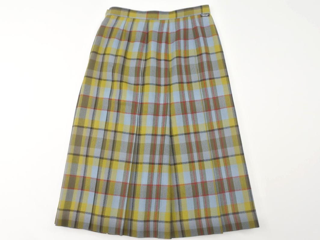 MADEMOISELLE NONNON マドモアゼルノンノン ウール100% チェック